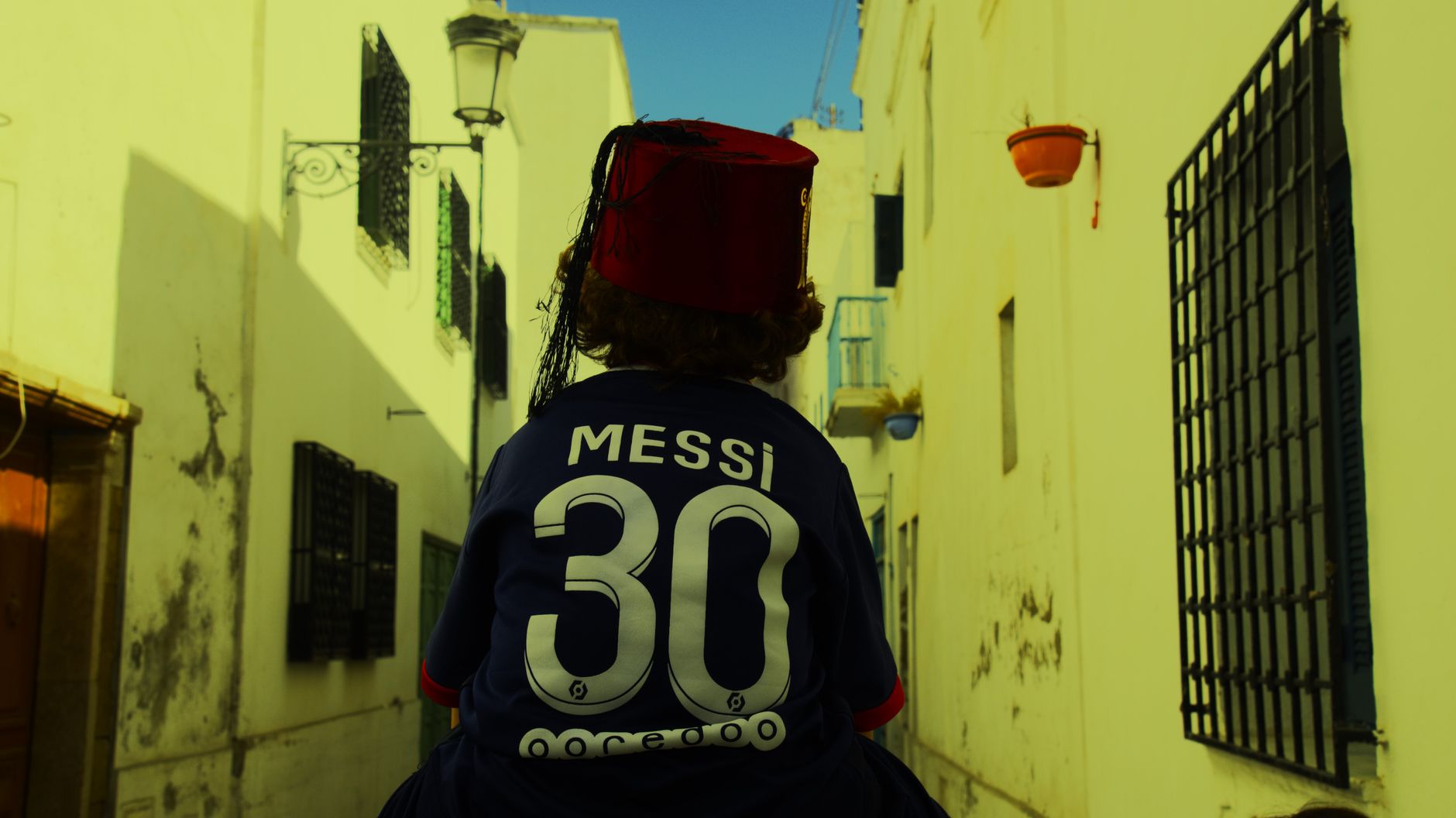 Lionel Messi special jersey
